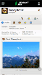 Mobile Screenshot of dannyartist.deviantart.com