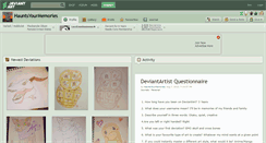 Desktop Screenshot of hauntsyourmemories.deviantart.com