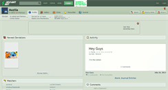 Desktop Screenshot of mozilla.deviantart.com