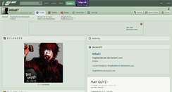 Desktop Screenshot of milla87.deviantart.com