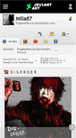 Mobile Screenshot of milla87.deviantart.com