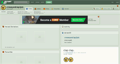 Desktop Screenshot of crosseyedclap2plz.deviantart.com
