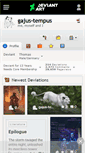 Mobile Screenshot of gajus-tempus.deviantart.com