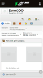 Mobile Screenshot of esmer3000.deviantart.com