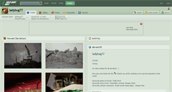 Desktop Screenshot of ladybug77.deviantart.com