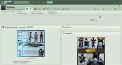 Desktop Screenshot of griphass.deviantart.com