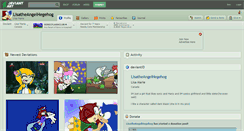 Desktop Screenshot of lisatheangelhegehog.deviantart.com