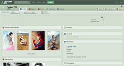 Desktop Screenshot of cypher777.deviantart.com