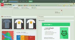 Desktop Screenshot of masoudhaghi.deviantart.com