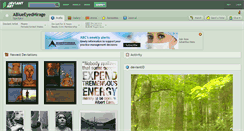 Desktop Screenshot of ablueeyedmirage.deviantart.com