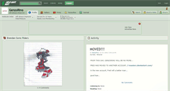 Desktop Screenshot of genzorino.deviantart.com