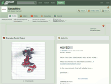 Tablet Screenshot of genzorino.deviantart.com