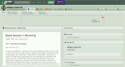 Desktop Screenshot of military-goth-sg.deviantart.com