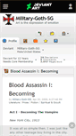 Mobile Screenshot of military-goth-sg.deviantart.com