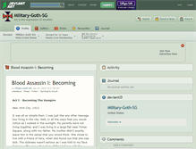 Tablet Screenshot of military-goth-sg.deviantart.com