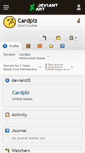 Mobile Screenshot of cardplz.deviantart.com