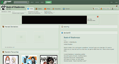 Desktop Screenshot of book-of-shadowssss.deviantart.com