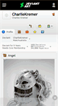 Mobile Screenshot of charliekremer.deviantart.com
