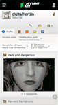 Mobile Screenshot of digitalhenjin.deviantart.com