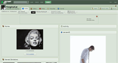 Desktop Screenshot of fengshuicat.deviantart.com
