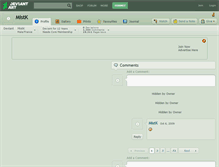 Tablet Screenshot of mistk.deviantart.com