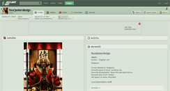 Desktop Screenshot of fourjesterdesign.deviantart.com