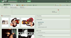 Desktop Screenshot of gamahuche.deviantart.com