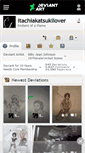 Mobile Screenshot of itachiakatsukilover.deviantart.com