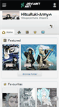 Mobile Screenshot of hitsuruki-army.deviantart.com