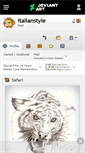 Mobile Screenshot of italianstyle.deviantart.com
