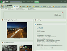 Tablet Screenshot of lirurocks.deviantart.com