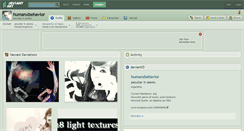 Desktop Screenshot of humanxbehavior.deviantart.com