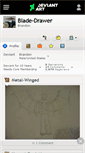 Mobile Screenshot of blade-drawer.deviantart.com