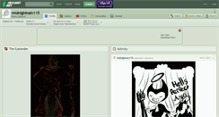 Desktop Screenshot of midnightrain115.deviantart.com