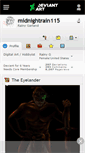 Mobile Screenshot of midnightrain115.deviantart.com
