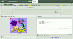 Desktop Screenshot of monkey-maiden.deviantart.com