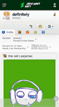 Mobile Screenshot of definitely.deviantart.com