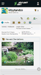 Mobile Screenshot of kiiyytandco.deviantart.com