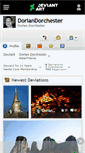 Mobile Screenshot of doriandorchester.deviantart.com