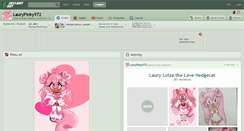 Desktop Screenshot of laurypinky972.deviantart.com