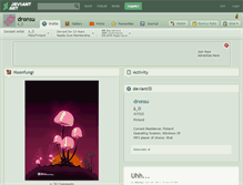Tablet Screenshot of dronsu.deviantart.com