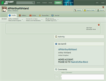 Tablet Screenshot of apharthurkirkland.deviantart.com