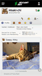 Mobile Screenshot of misaki-chi.deviantart.com