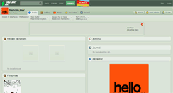 Desktop Screenshot of hellomuller.deviantart.com