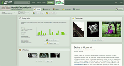 Desktop Screenshot of morbid-fascination.deviantart.com