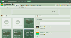 Desktop Screenshot of michelangelo-1234.deviantart.com