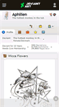 Mobile Screenshot of aphilien.deviantart.com
