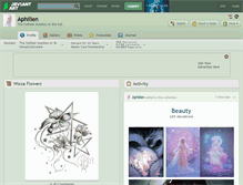 Tablet Screenshot of aphilien.deviantart.com