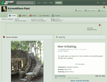 Tablet Screenshot of knivesmillions-plant.deviantart.com