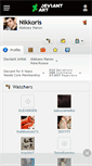 Mobile Screenshot of nikkoris.deviantart.com